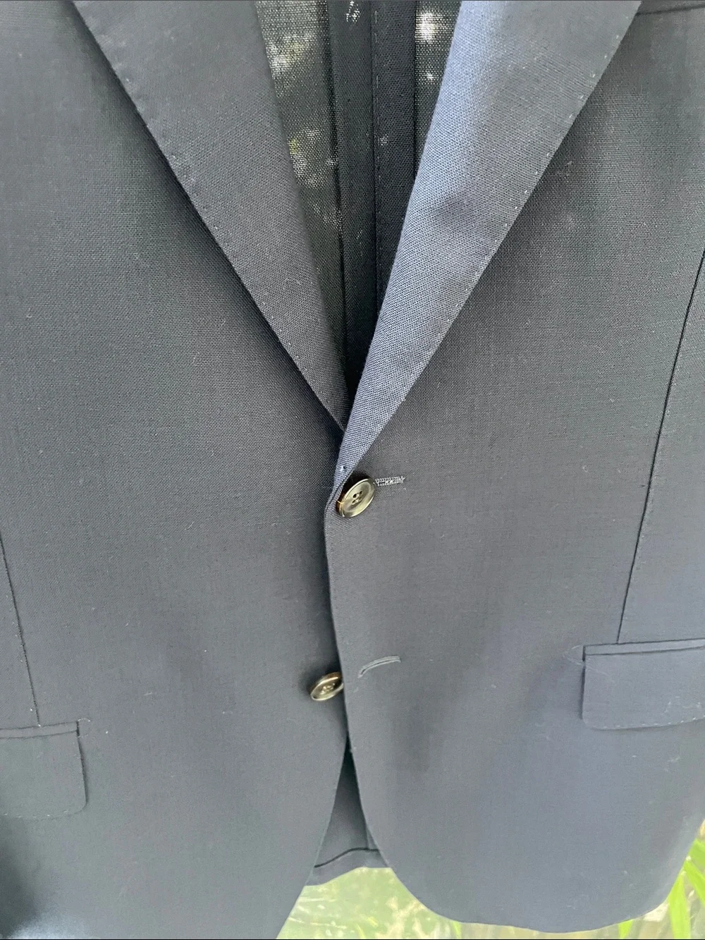 Suitsupply Navy Blue Two-Button Blazer